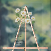 Eenvoudige Daisy Wild Garden Acryl Bord (Neutraal)