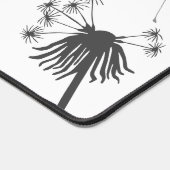 Eenvoudige Dandelion DeskMat | Voeg je eigen motiv Bureaumat (Hoek)