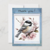 Eenvoudige dankkaart bedankkaart (Voorkant)