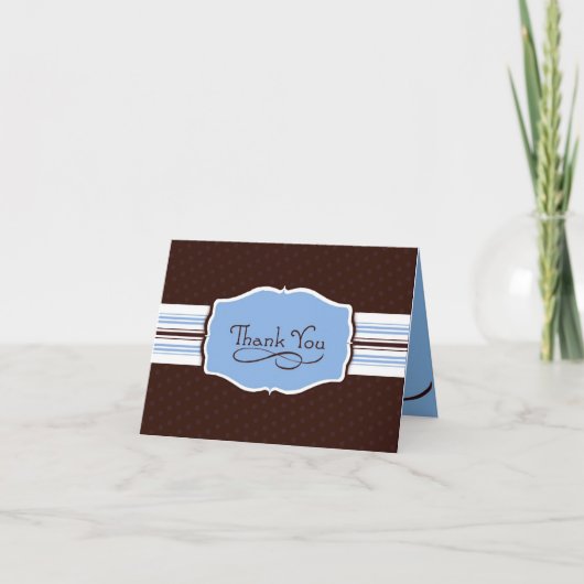 Eenvoudige Dankkaart Bedankkaart (Voorkant)