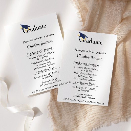 Eenvoudige de ceremonieklasse van het manuscriptaf aankondiging