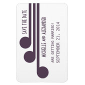 Eenvoudige Deco Chic sparen de Magnet van de Datum Magneet (Verticaal)