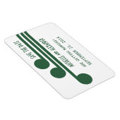 Eenvoudige Deco Chic sparen de Magnet van de Datum Magneet (Rechterzijde)