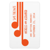 Eenvoudige Deco Chic sparen de Magnetische Datum,  Magneet (Verticaal)