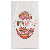 Eenvoudige decoratieve paaseieren | Gift Bag Klein Cadeauzakje (Achterkant)