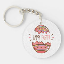 Eenvoudige decoratieve paaseieren | Sleutelhanger