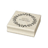 Eenvoudige Decoratieve Retour Adres Rubber Stamp Rubberstempel (Stempel)