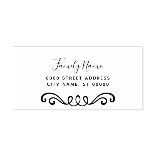 Eenvoudige Decoratieve Zelf Inking Rubber Stamp Zelfinktende Stempel (Design)