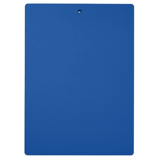 Eenvoudige Deep Blue Authority® Klembord (Achterkant)