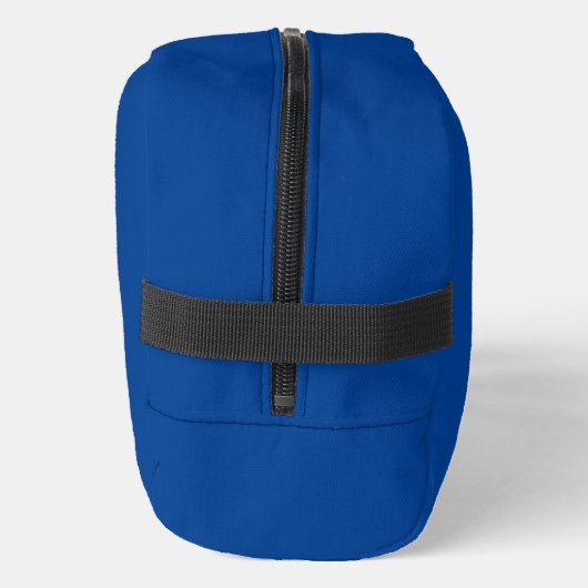 Eenvoudige Deep Blue Authority® Toilettasje (Links)