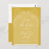 Eenvoudige Delicate Arch Wedding Invitation Briefk Briefkaart (Voorkant / Achterkant)