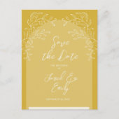 Eenvoudige Delicate Arch Wedding Invitation Briefk Briefkaart (Voorkant)