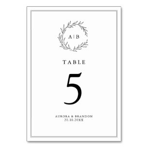 Eenvoudige Delicate Floral Tijdloze Salie Groene b Kaart