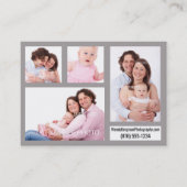 Eenvoudige Design Photography Afbeelding Contact C Visitekaartje (Voorkant)