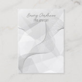 Eenvoudige Designer Sieraden Ketting Holder Displa Visitekaartje (Voorkant)