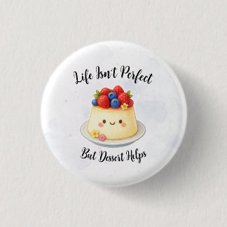 Eenvoudige dessertknop ronde button 3,2 cm