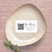 Eenvoudige details van het kleurendriksysteem QR-c Informatiekaartje