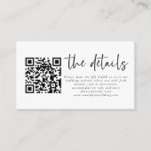 Eenvoudige details van het kleurendriksysteem QR-c Informatiekaartje (Voorkant)