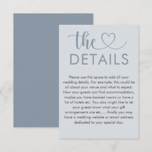 Eenvoudige details van het paardenbruine mosterd informatiekaartje