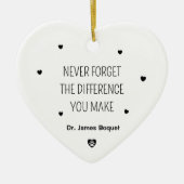 eenvoudige dierenarts keramisch ornament (Voorkant)