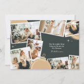 Eenvoudige dingen 7 Fotocollage Kerstmis Feestdagenkaart (Voorkant)