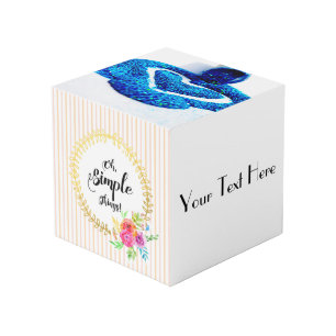 Eenvoudige dingen. kubus