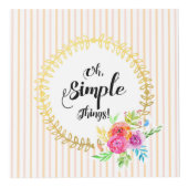 Eenvoudige dingen. kubus (Voorkant)