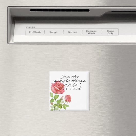 Eenvoudige dingen magneet (Insitu (Vaatwasser))