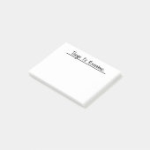 Eenvoudige dingen om notities te onthouden post-it® notes (Schuin)
