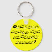 Eenvoudige dingen sleutelhanger (Voorkant)