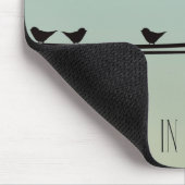 Eenvoudige dingen Vogels Muismat (Hoek)