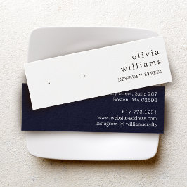 Eenvoudige displaykaart van kraftpapier voor oorha mini visitekaartjes