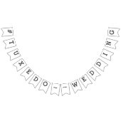 Eenvoudige DIY Wedding Bunting Flags Vlaggetjes (Alle)