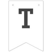 Eenvoudige DIY Wedding Bunting Flags Vlaggetjes (Tweede vlag)