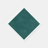 Eenvoudige donker Blauwgroen kleur bewerkbare Wate Servet (Hoek)