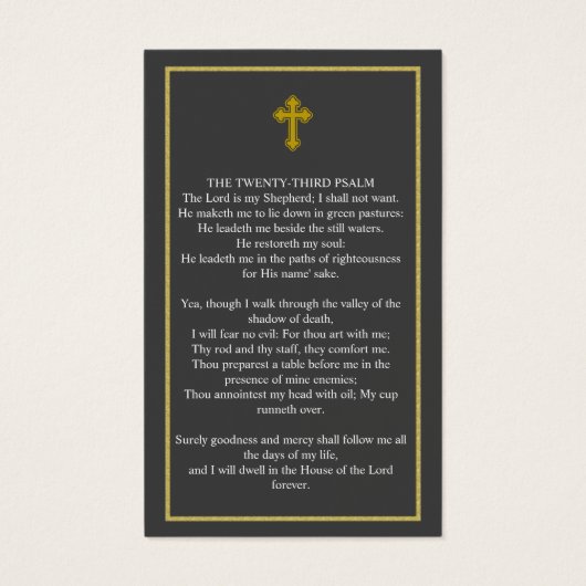 Eenvoudige donkergrijze goudfotofunderkaart visitekaartje (Achterkant)