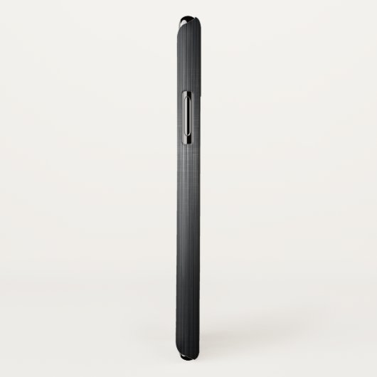 Eenvoudige donkergrijze metalen achtergrond Case-Mate iPhone case (Achterkant/rechts)