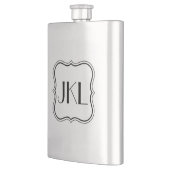 Eenvoudige doos met Monogram Heupfles (Links)