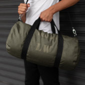 Eenvoudige Douanenaam Monogram Jersey Nummer Plunjezak