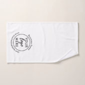 Eenvoudige doucheset met bedrijfslogo bad handdoek (Handdoek)