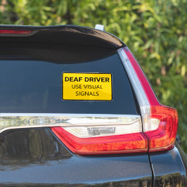 eenvoudige dove bestuurder sticker