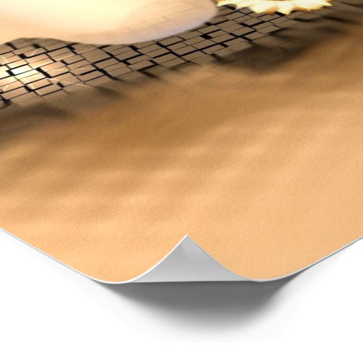 Eenvoudige Drink Poster (Hoek)