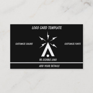 Eenvoudige Drone Blue Aeronautical Chart Pilot Visitekaartje