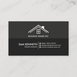 Eenvoudige Duidelijke Creatieve Professionele Bouw Visitekaartje