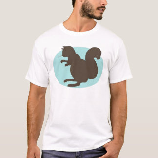 Eenvoudige eekhoorn t-shirt