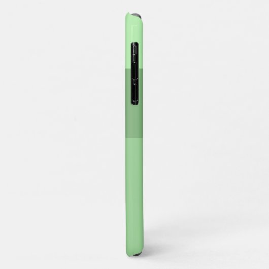 Eenvoudige Één Foto Modern Vierkant Ontwerp Sage G Case-Mate iPhone Case (Achterkant/links)