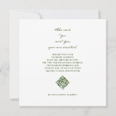 Eenvoudige Één Foto Rustieke Zonnebloem QR CODE We Save The Date (Achterkant)