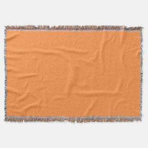 Eenvoudige Één Stevige Kleur Oranje Monocolor Deken