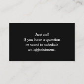 Eenvoudige eenvoudige Guitar Lessons Visitekaartje (Achterkant)