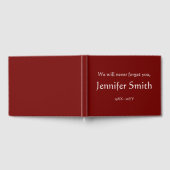 Eenvoudige, eenvoudige sympathiegids gastenboek (Volledig)